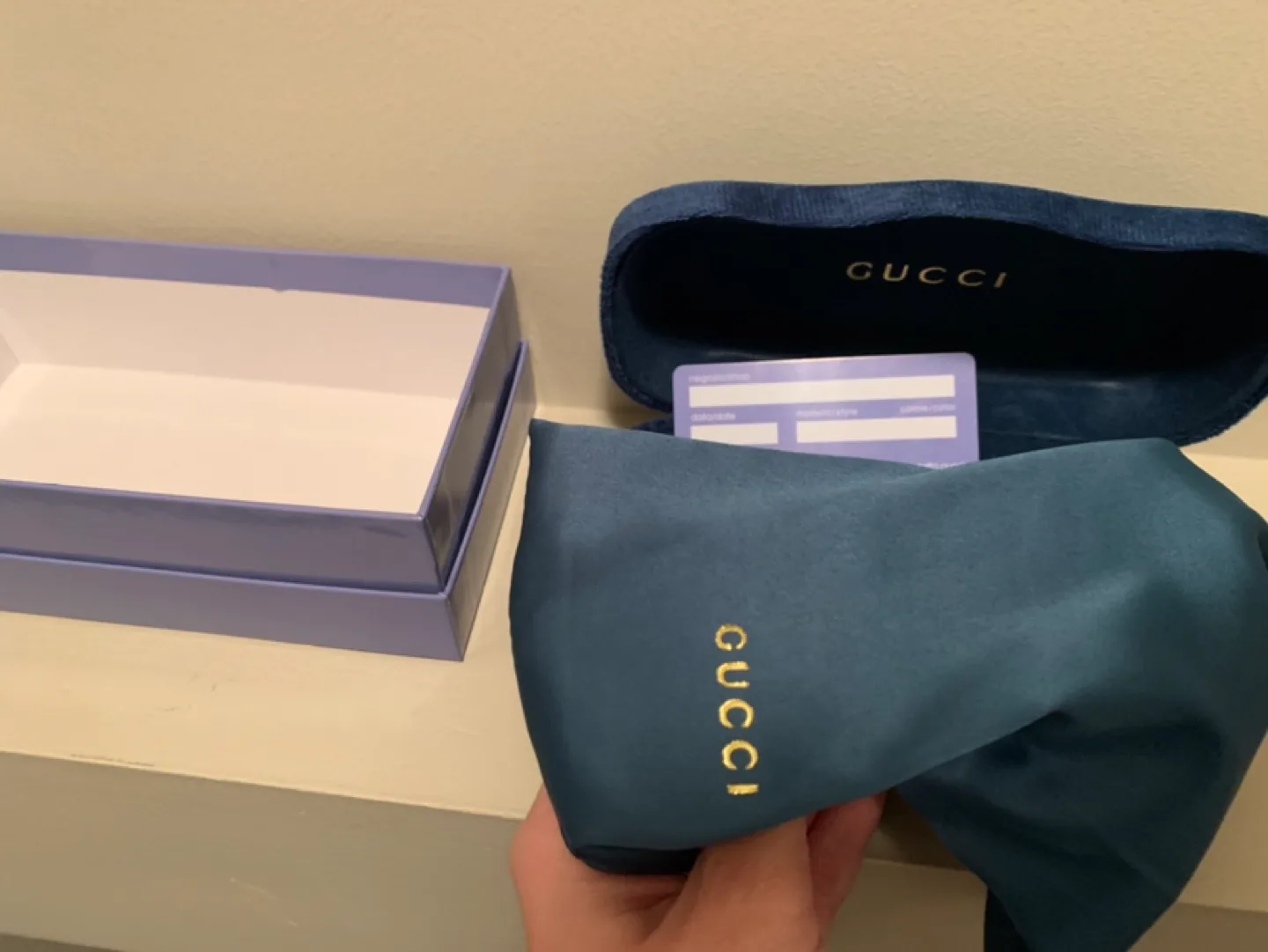 Gucci Sunglasses with Case image indicator(9)