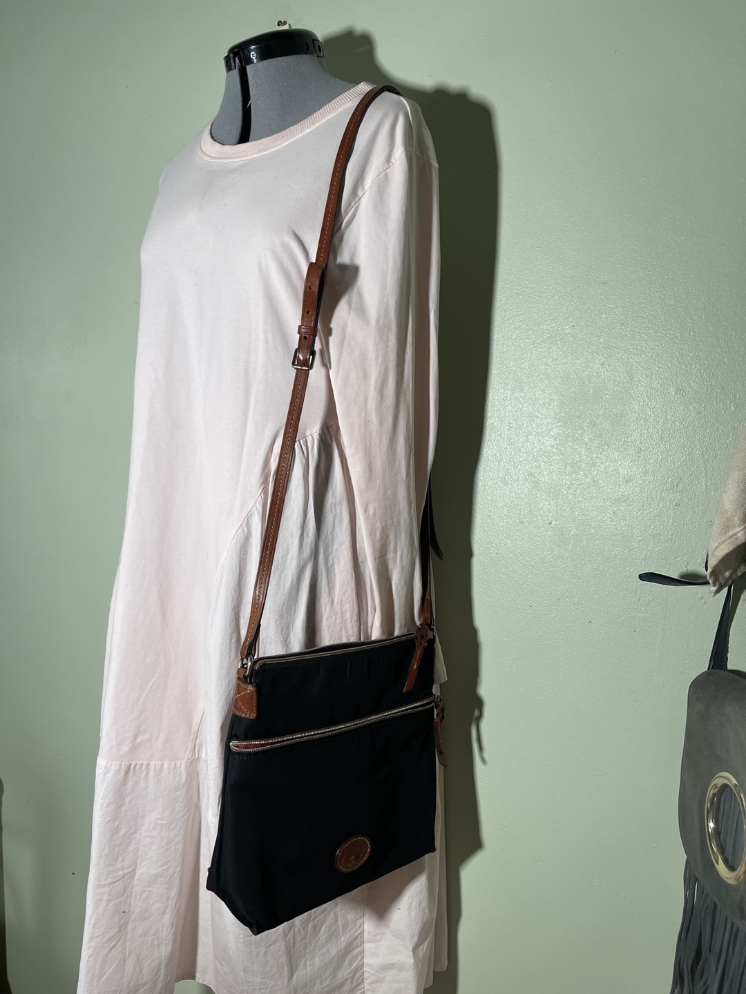 Dooney & Bourke Black Nylon Crossbody Bag - photo 3