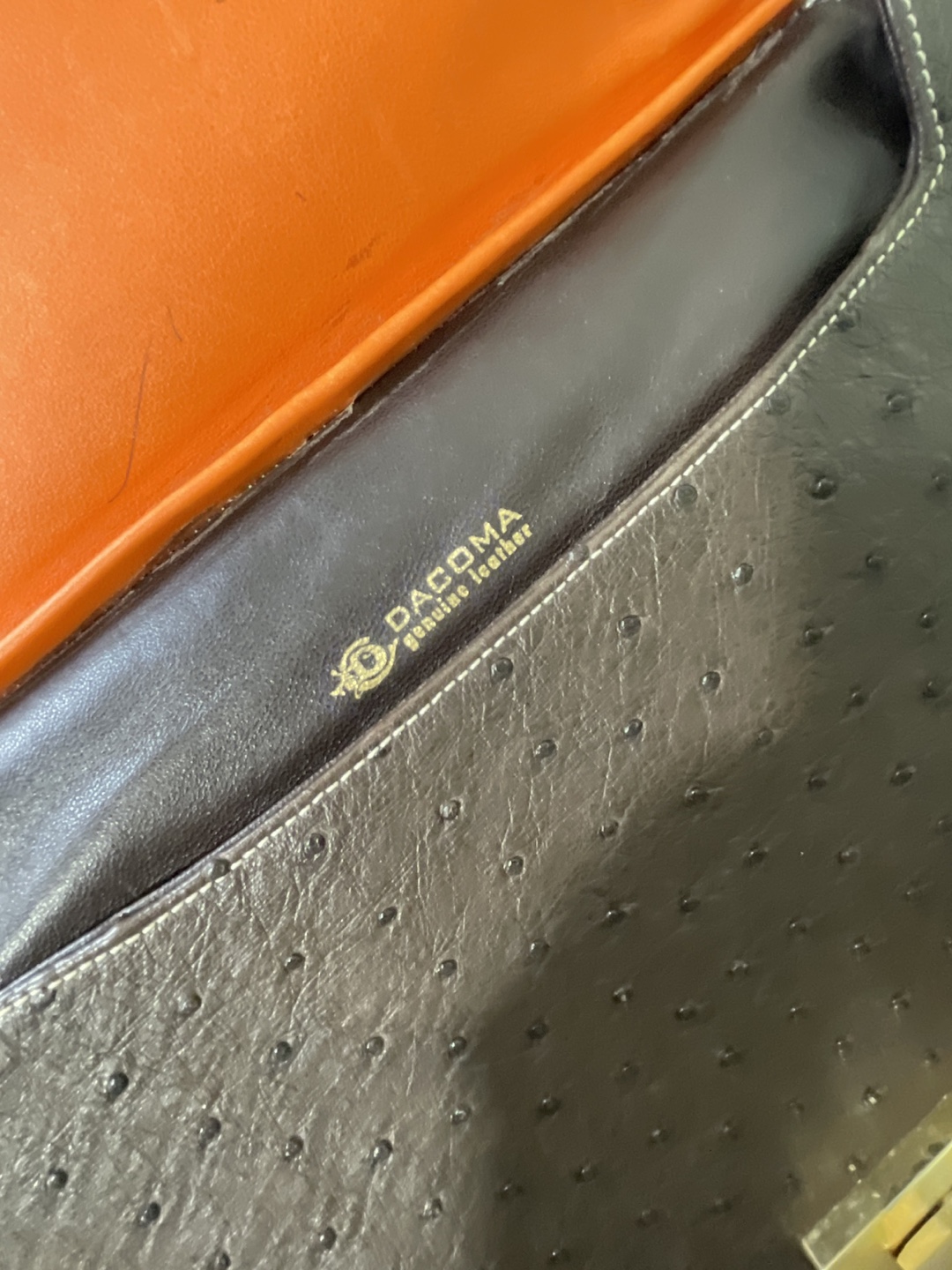 Vintage D'acoma Genuine Leather Shoulder Bag - photo 5