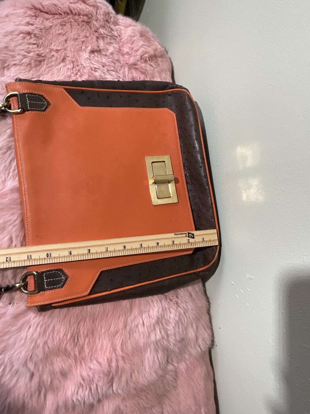 Vintage D'acoma Genuine Leather Shoulder Bag - photo 3