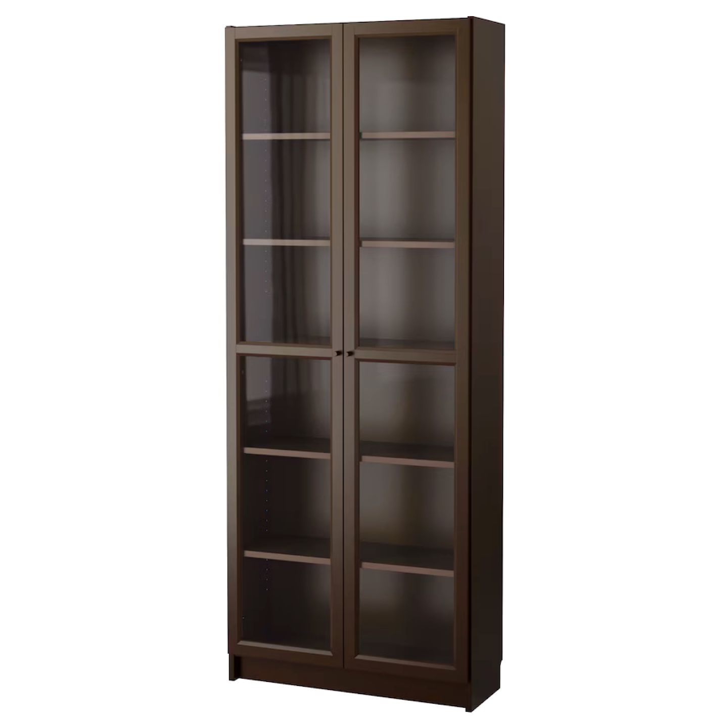 IKEA Glass-Door Cabinet - Dark Blue