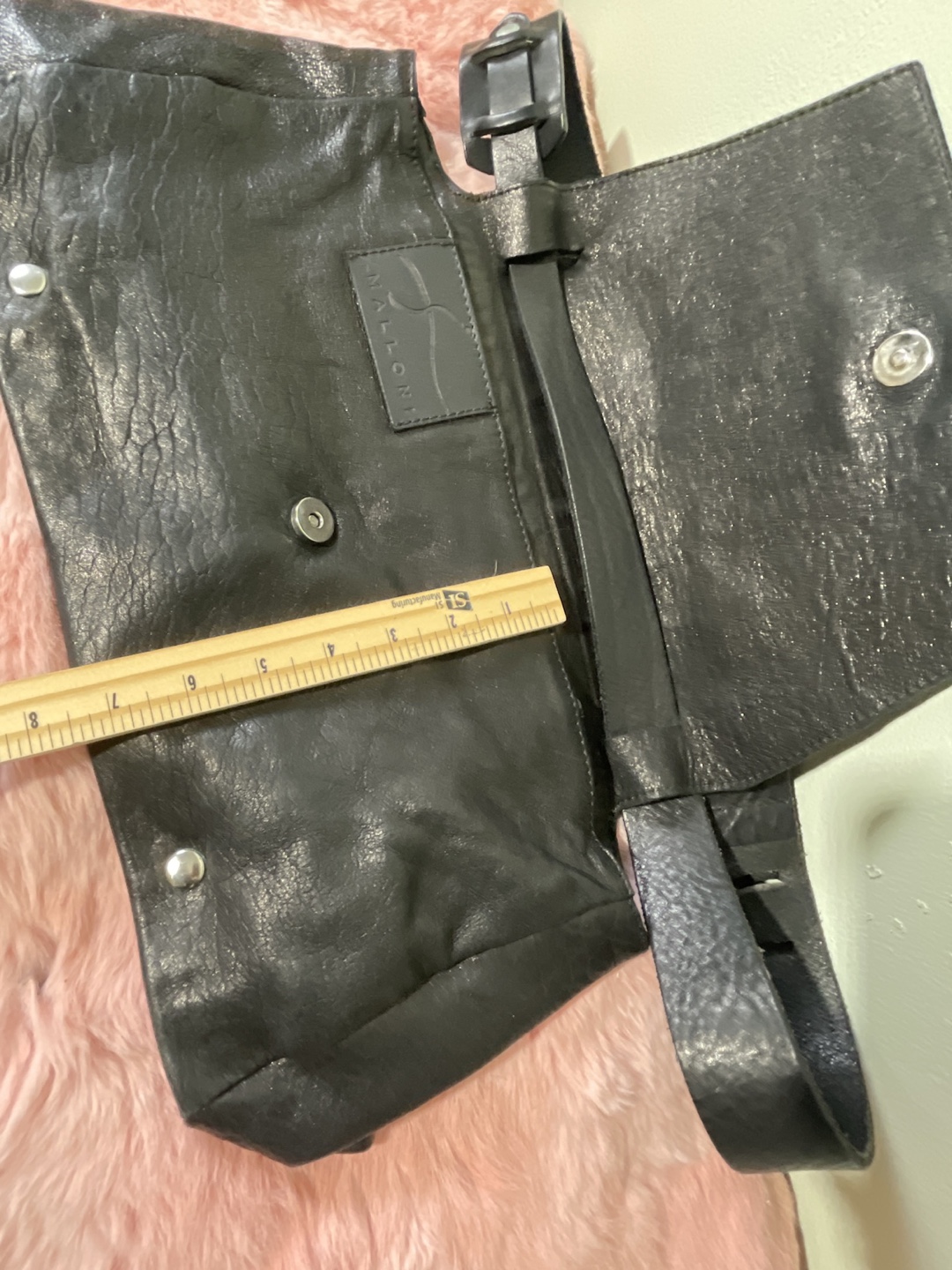 Malloni Black Leather Crossbody Bag - photo 3