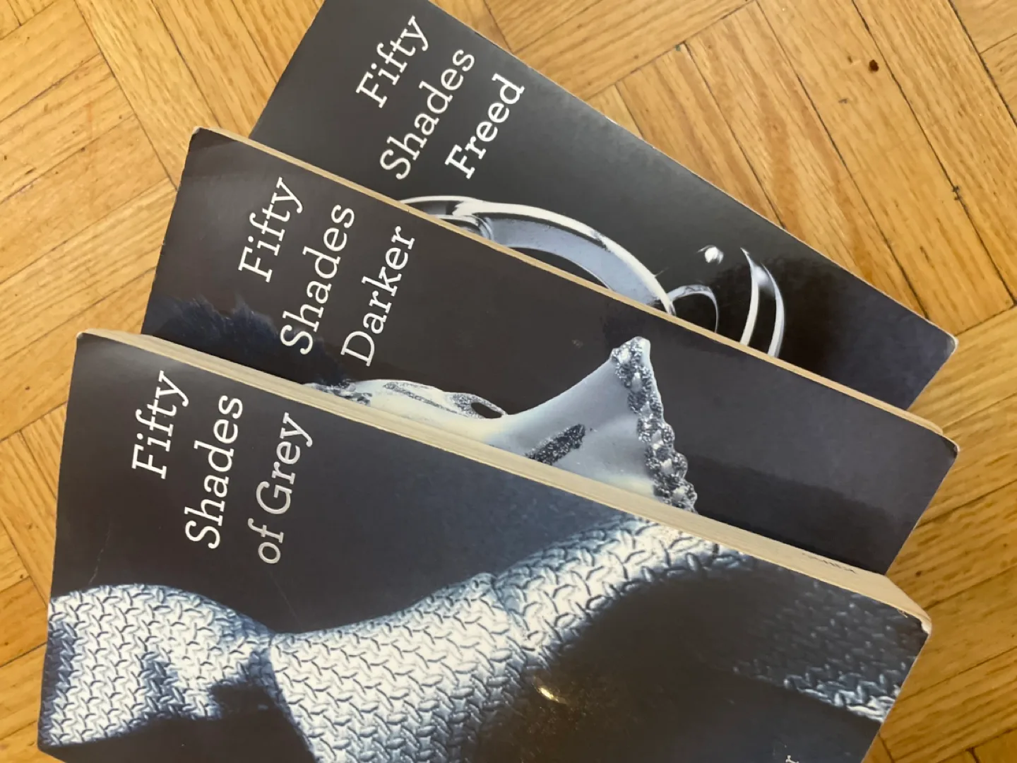 Fifty Shades Trilogy by E L James thumbnail