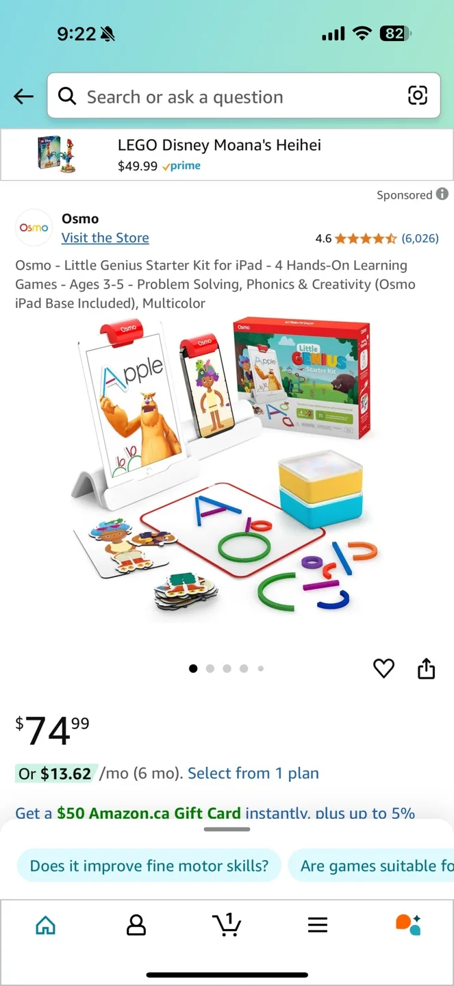 Osmo Little Genius Starter Kit image indicator(4)