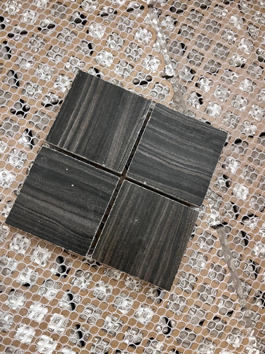 Dark Grey Porcelain Mosaic Tile