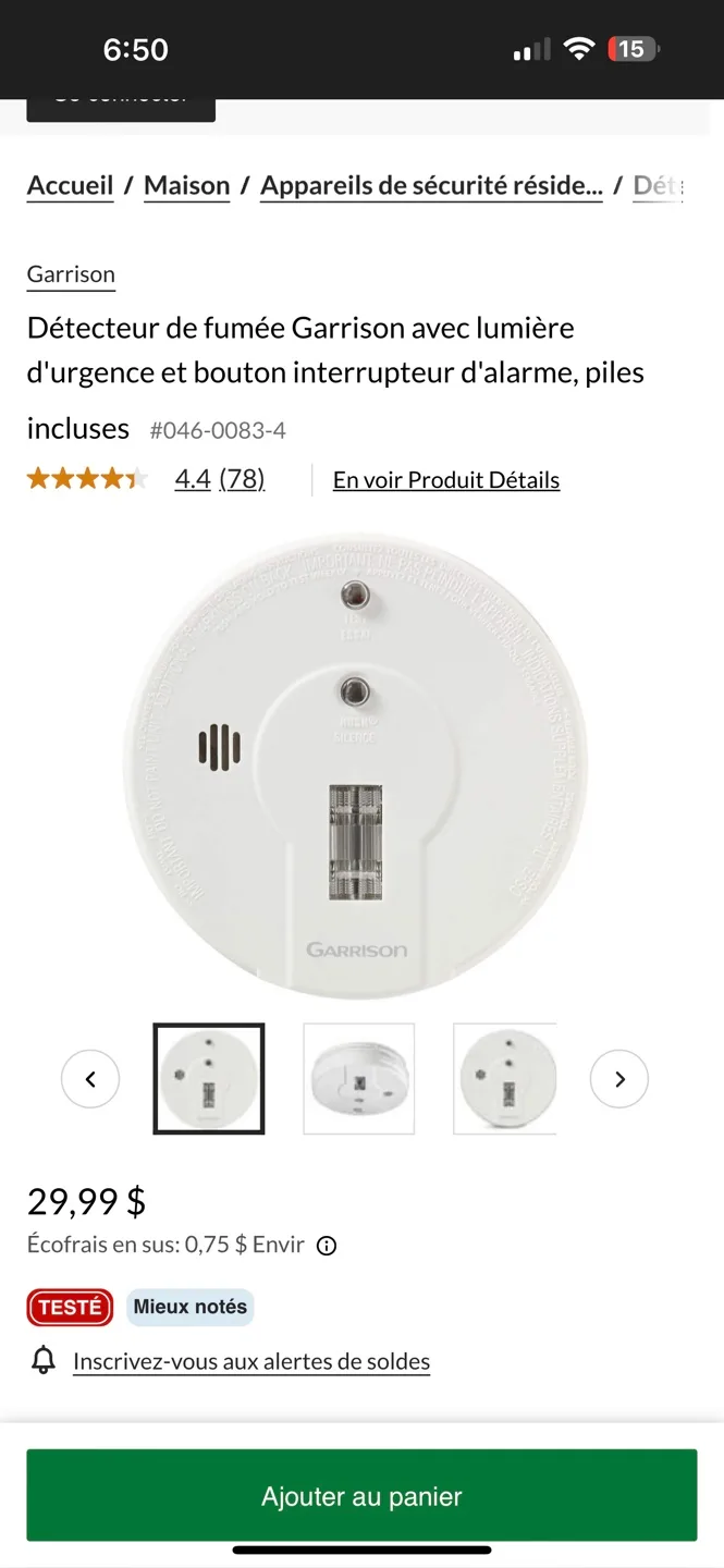 Smoke alarm image indicator(3)