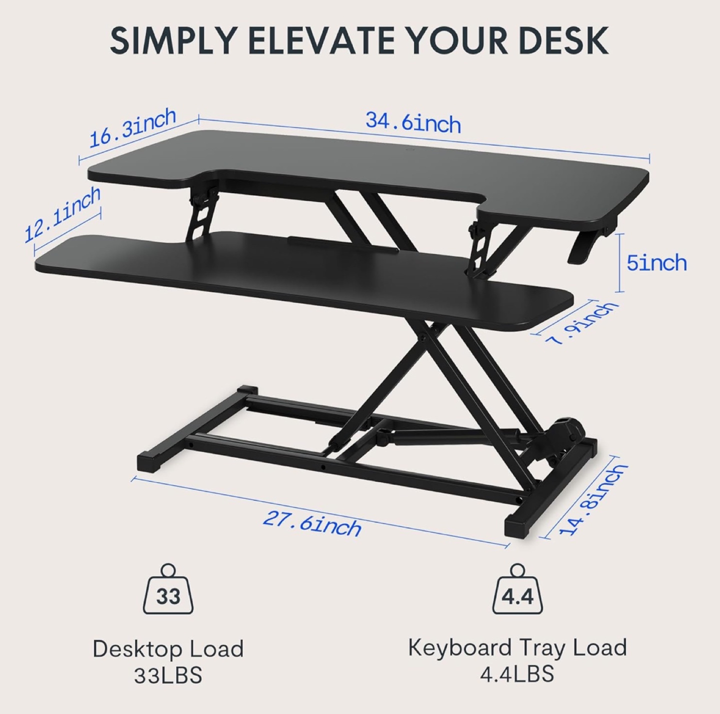 Adjustable Height Standing Desk - photo 5
