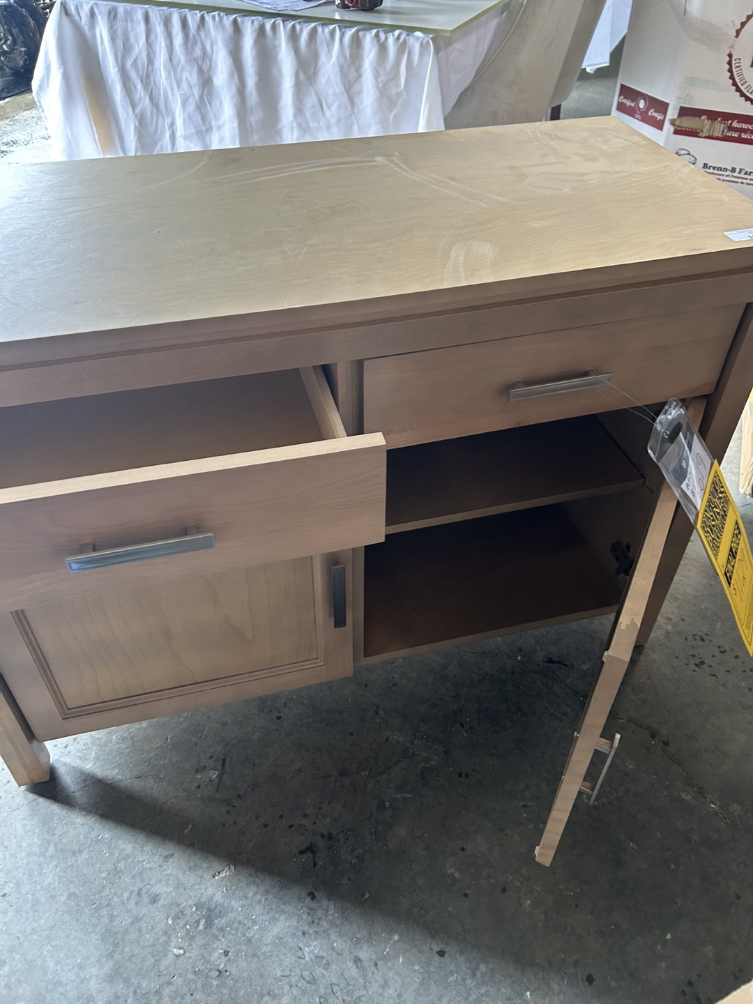 Wooden Buffet/Sideboard with Drawers and Cabinets - photo 3