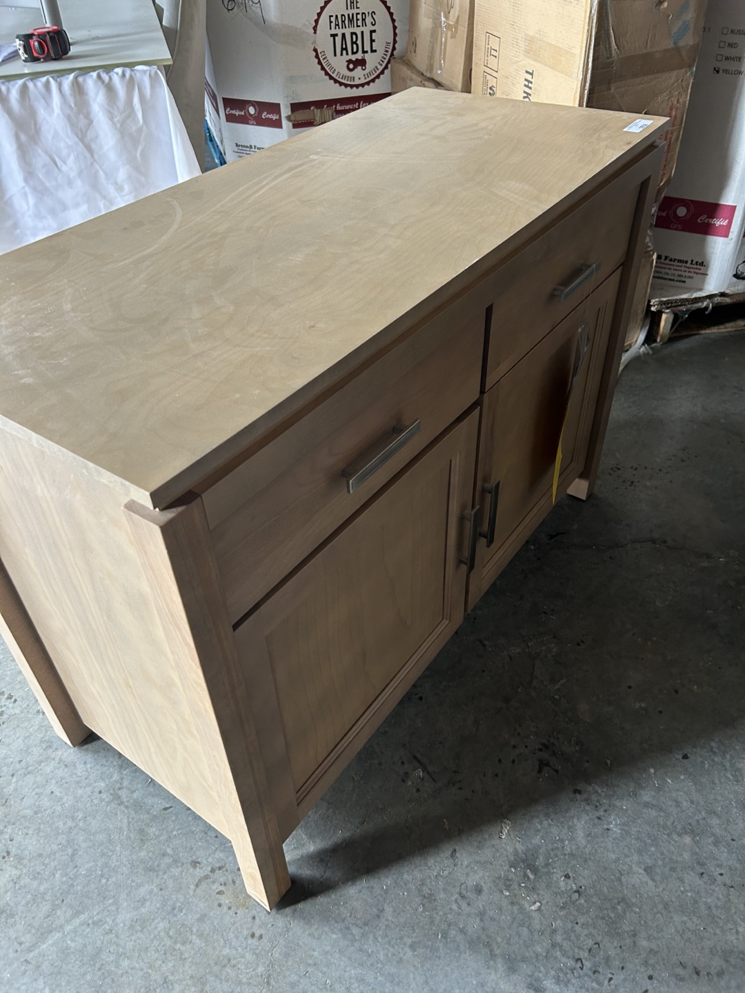 Wooden Buffet/Sideboard with Drawers and Cabinets - photo 2