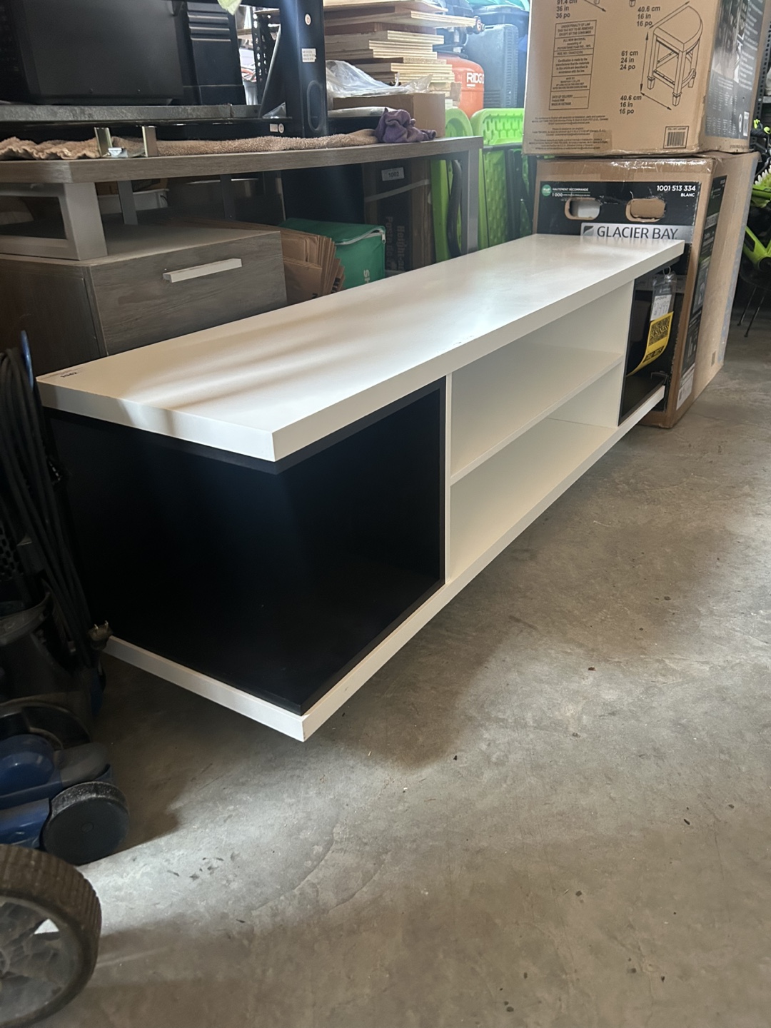 Glacier Bay Modern TV Stand - photo 3