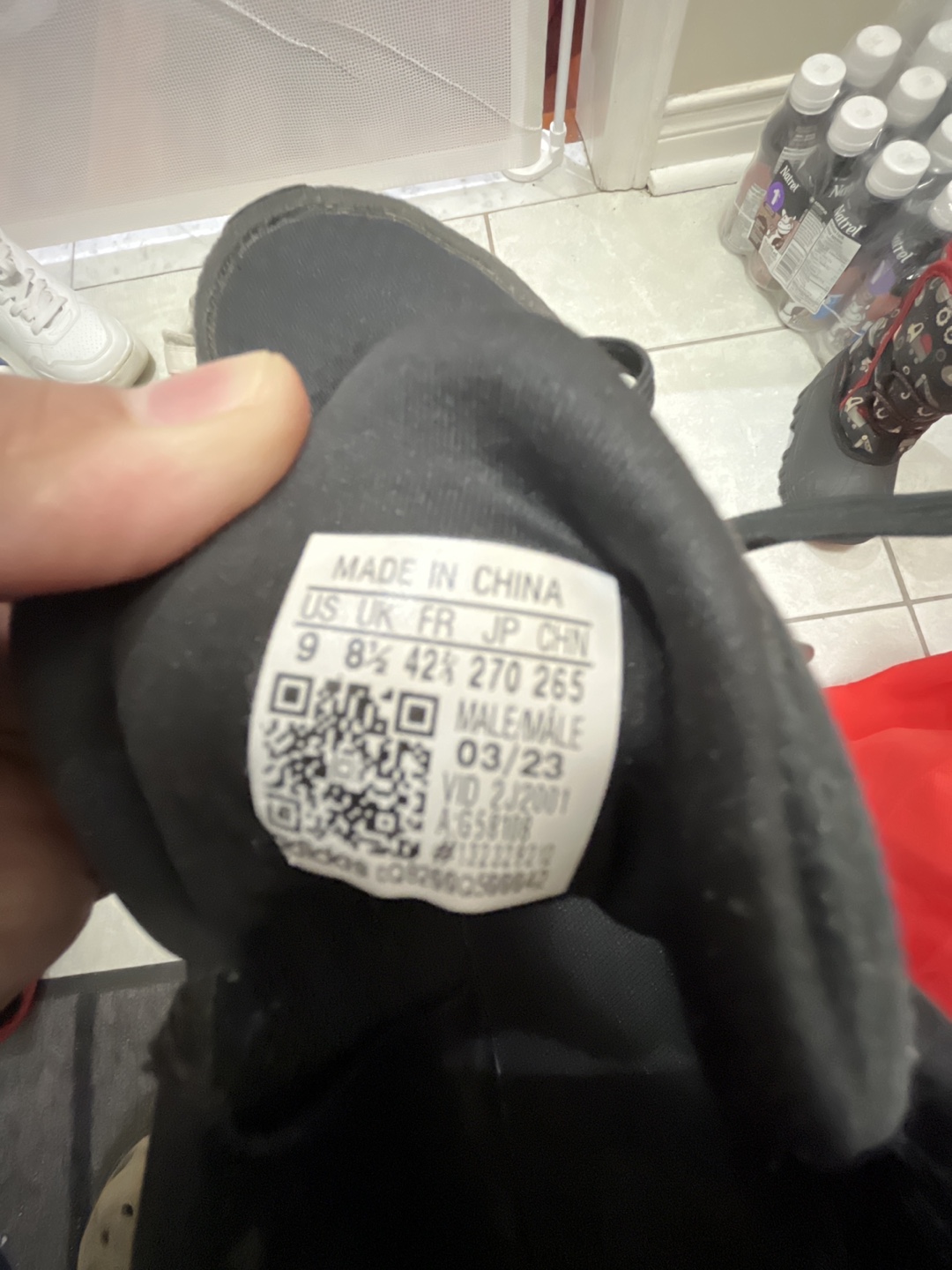 Adidas Men's Running Shoes - Size 9 - photo 2