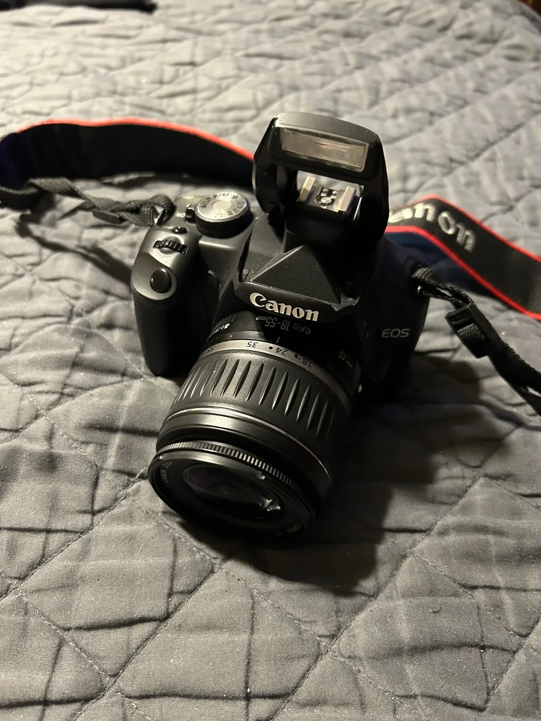 Canon EOS Rebel T1i Digital Camera EF-S 18-55mm Zoom Lens image indicator(5)