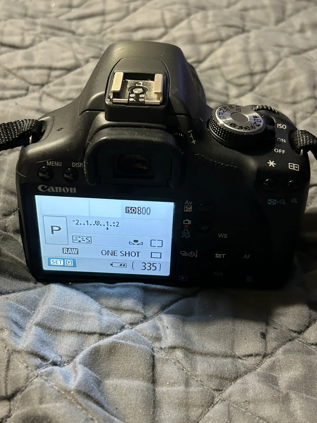 Canon EOS Rebel T1i Digital Camera EF-S 18-55mm Zoom Lens image indicator(7)