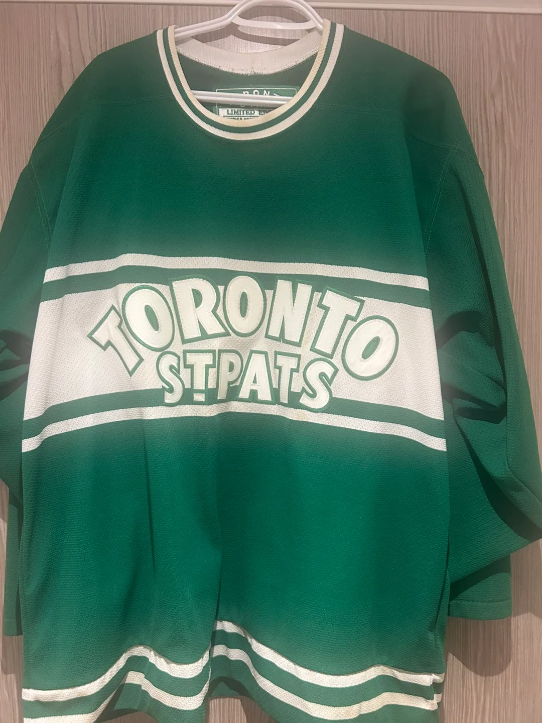 Toronto St. Pats Limited Edition CCM Jersey - #653 of 1927 thumbnail