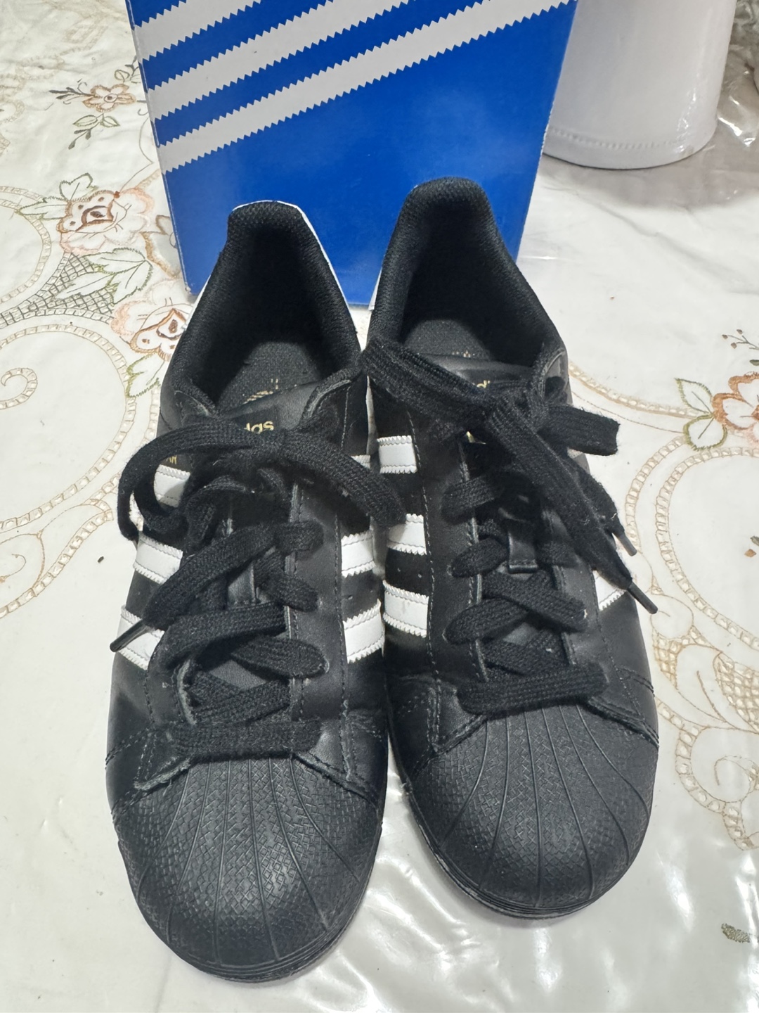 Adidas Stan Smith W Black and White Women's Sneakers - Size US 6