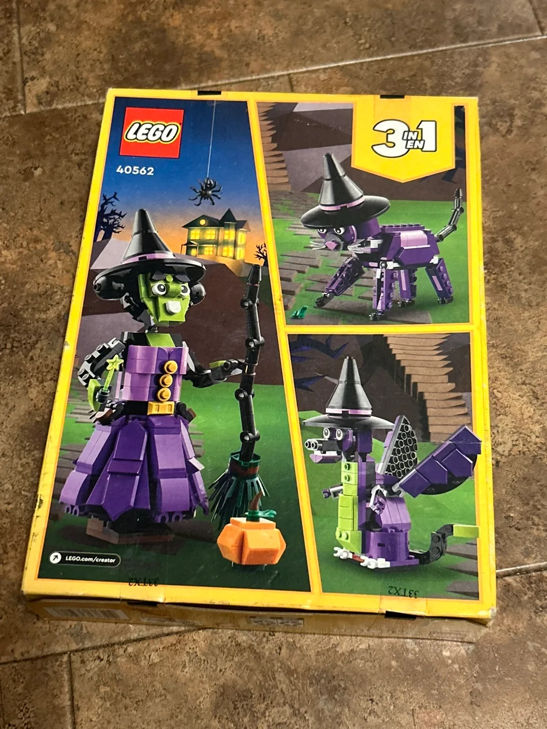 Lego Creator 3-in-1 Halloween Mystic Witch set 40562. NEW Sealed image indicator(2)