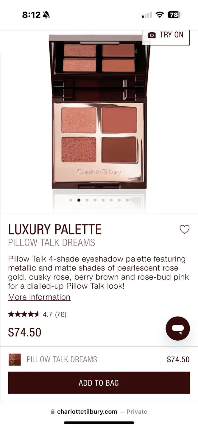 Charlotte Tilbury PILLOW TALK DREAMS image indicator(2)
