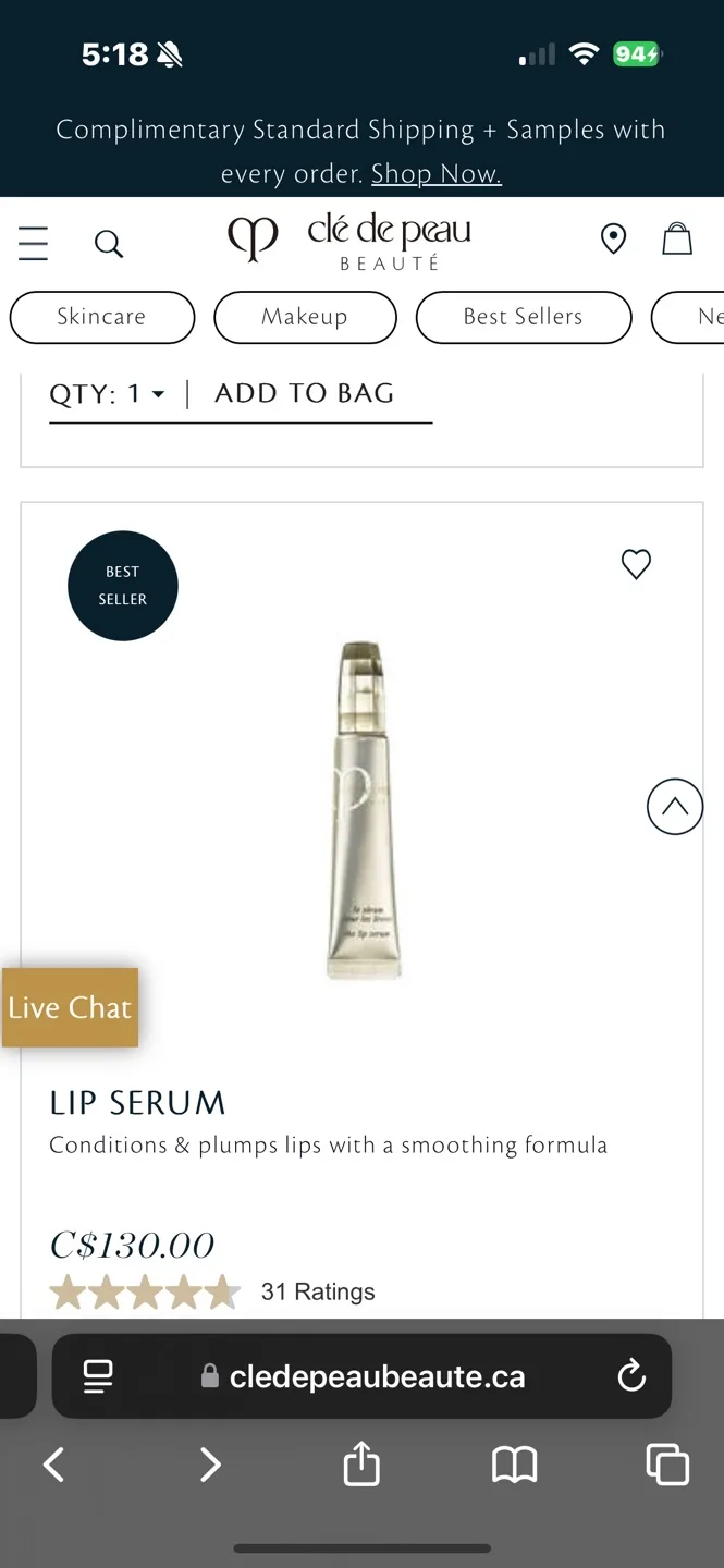 cé de peau LIP SERUM image indicator(2)