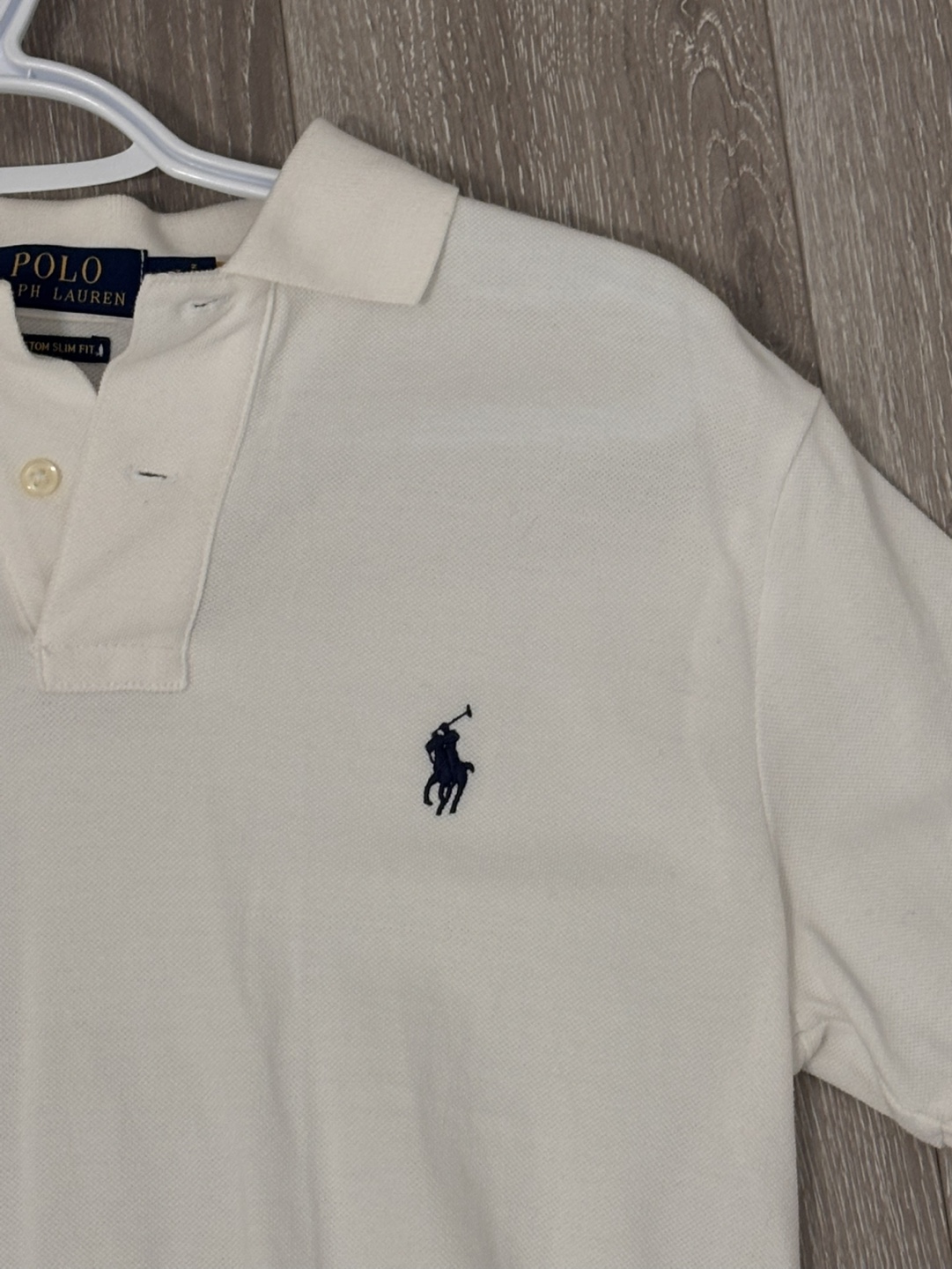 Polo Ralph Lauren Slim Fit Polo Shirt White - photo 2