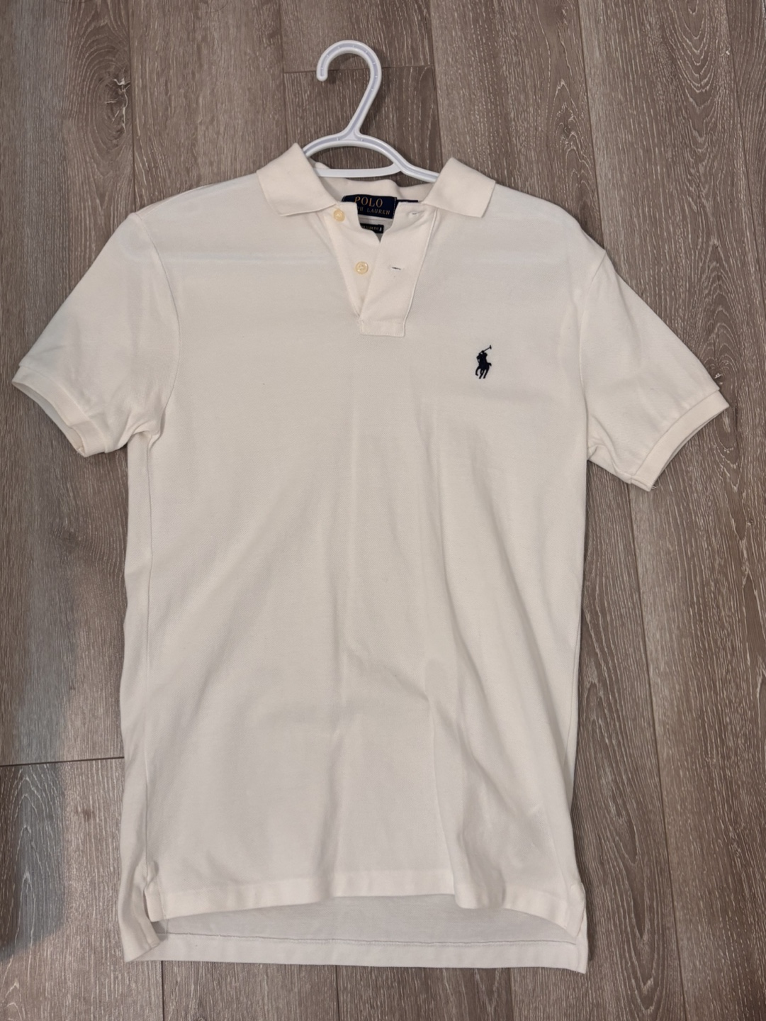 Polo Ralph Lauren Slim Fit Polo Shirt White