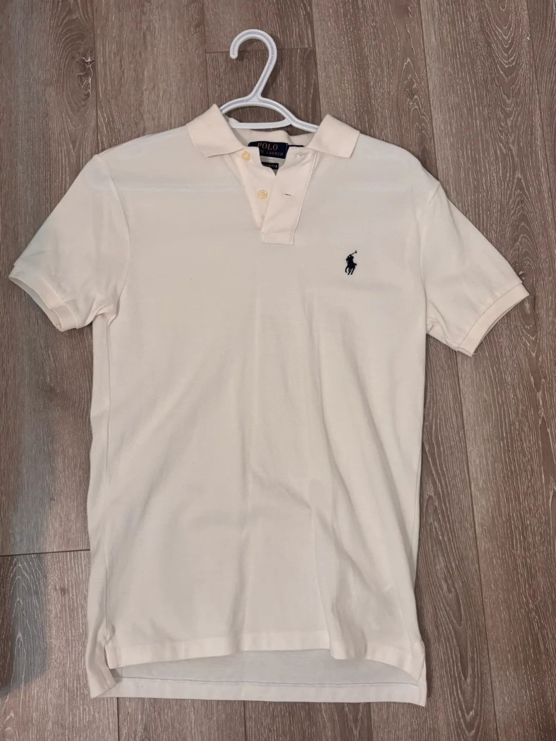 Polo Ralph Lauren Slim Fit Polo Shirt White thumbnail