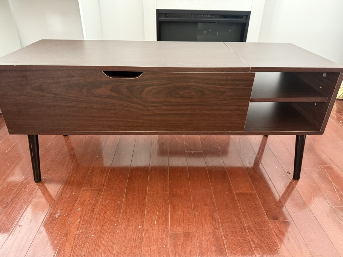 Coffee table with storage