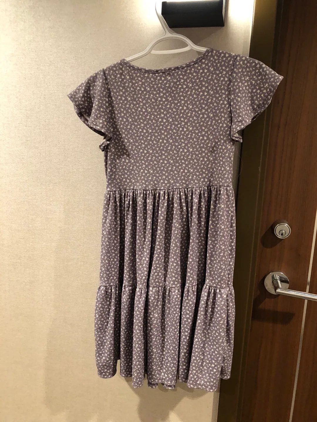 Jessica Simpson Purple Floral Mini Dress Size Small image indicator(4)