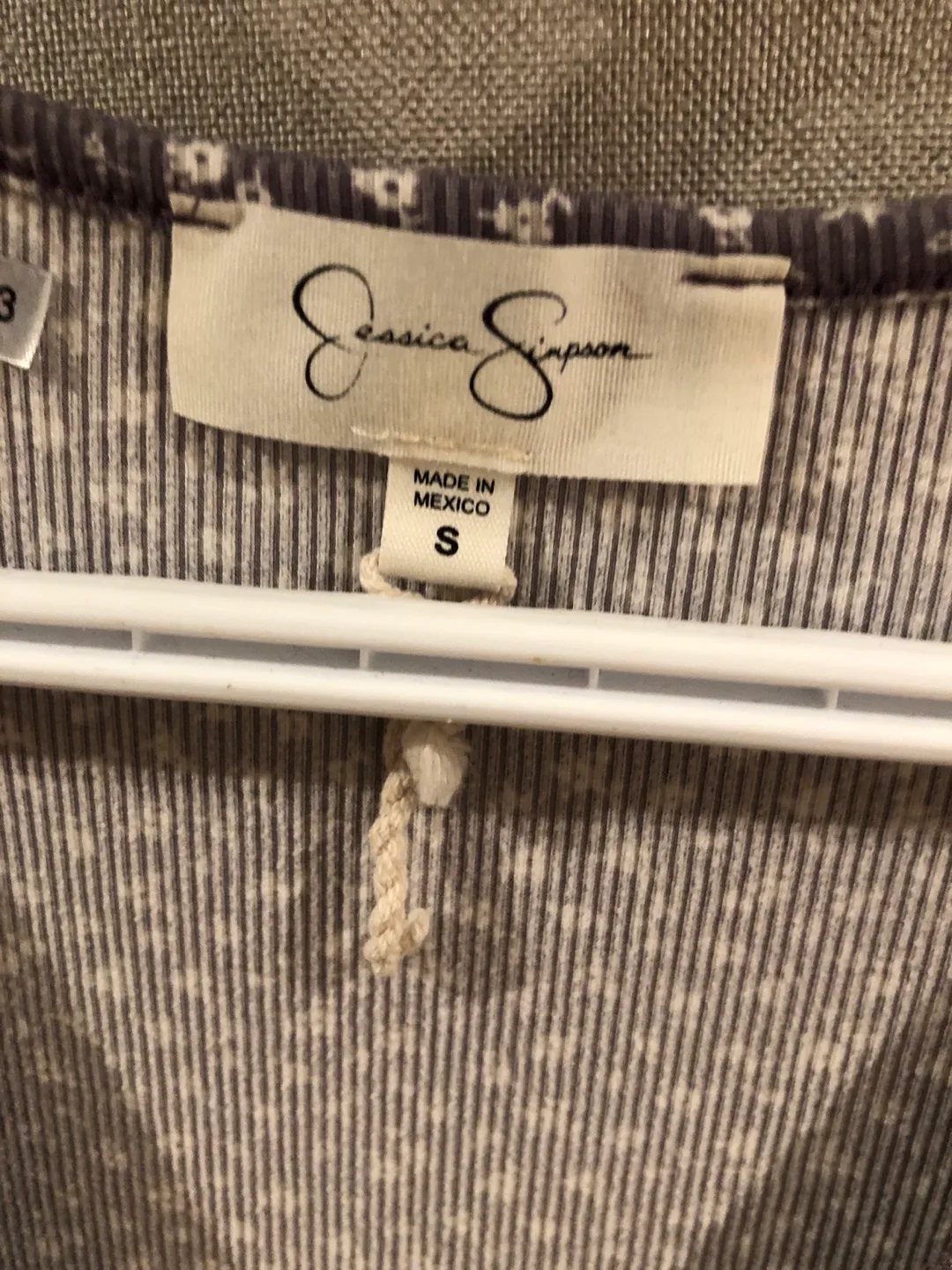 Jessica Simpson Purple Floral Mini Dress Size Small image indicator(3)