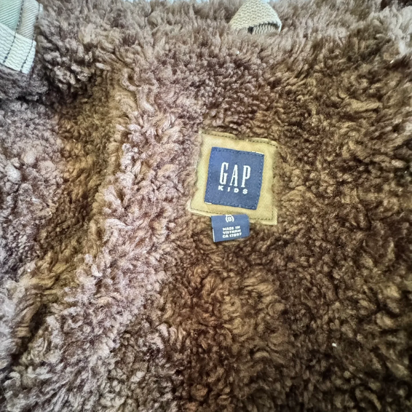 Gap Kids Camo Jacket Size 8 image indicator(3)