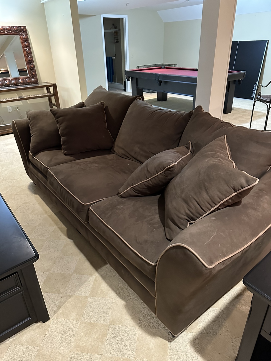 Brown Sofa and Loveseat Set - photo 3