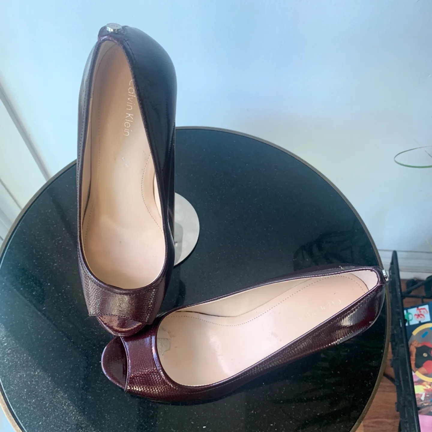 Calvin Klein Women's Peep-Toe Heels image indicator(4)