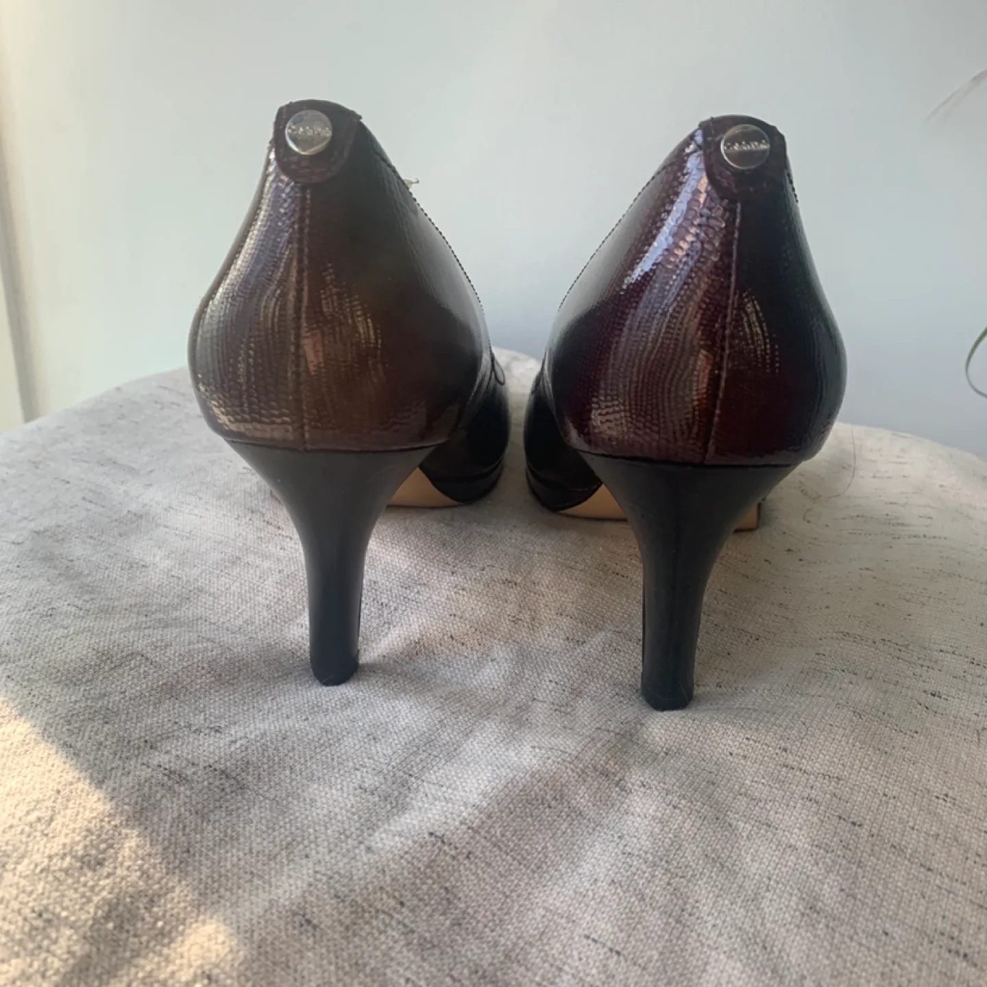 Calvin Klein Women's Peep-Toe Heels image indicator(3)