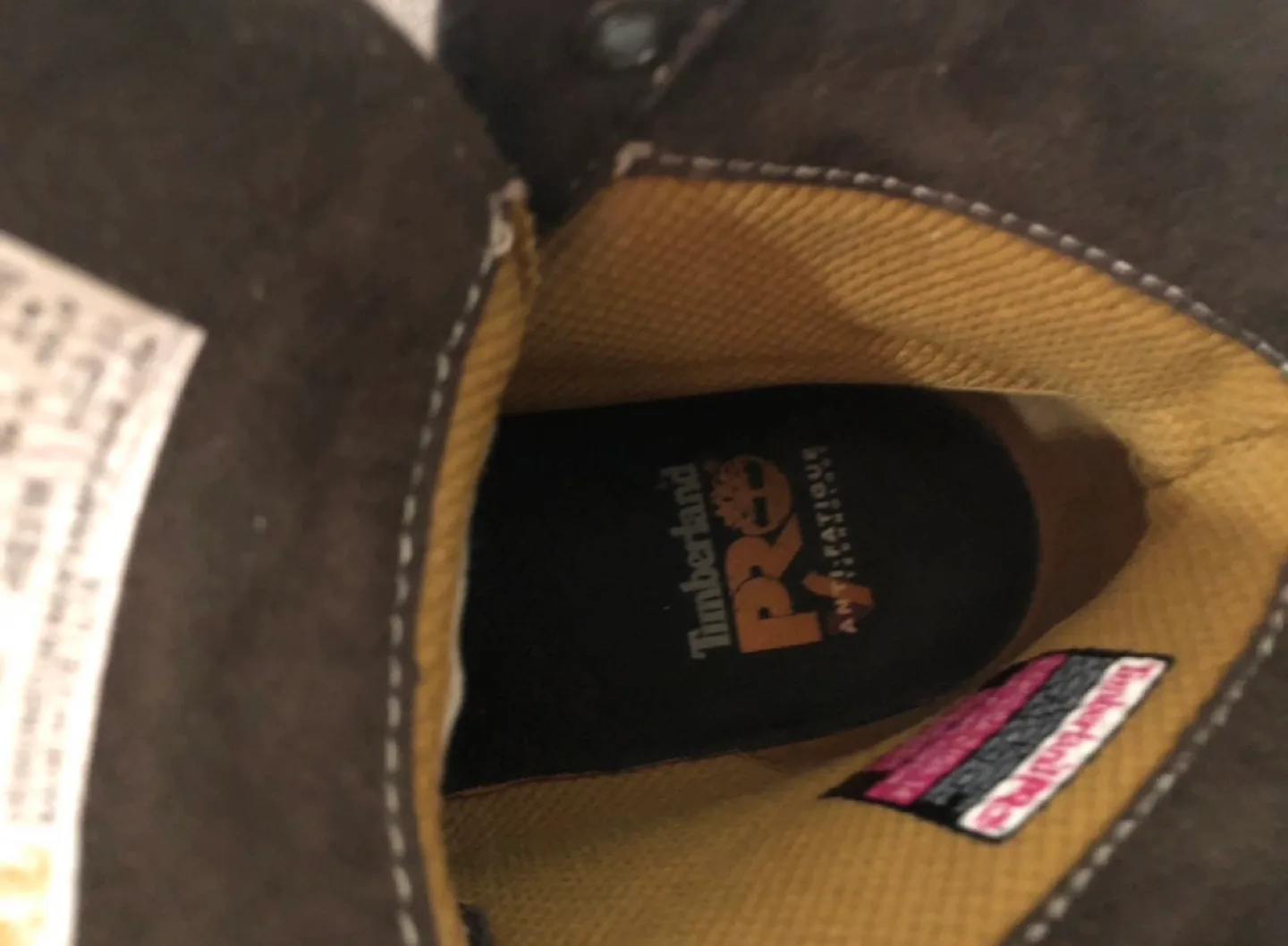 Timberland PRO Women’s Hightower Brown Leather Boots - Size 8 image indicator(6)