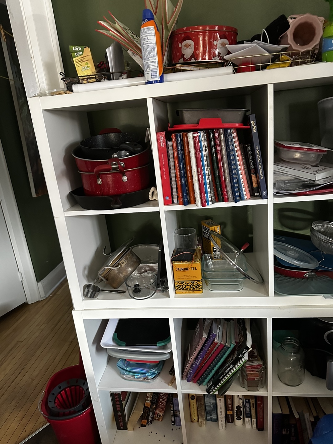 White Cube Organizer Shelf Unit - photo 2