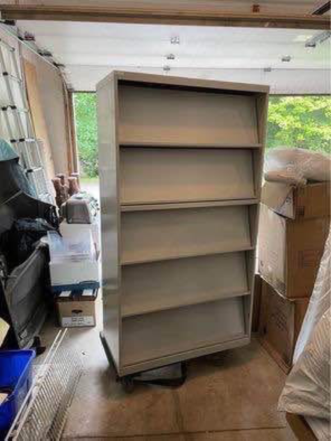 Metal Shelving Unit
