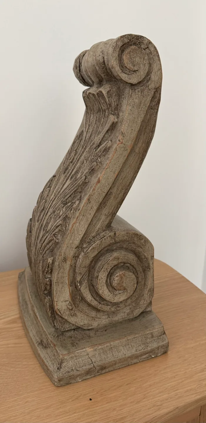 Ornate Wooden Corbel Shelf Bracket image indicator(2)