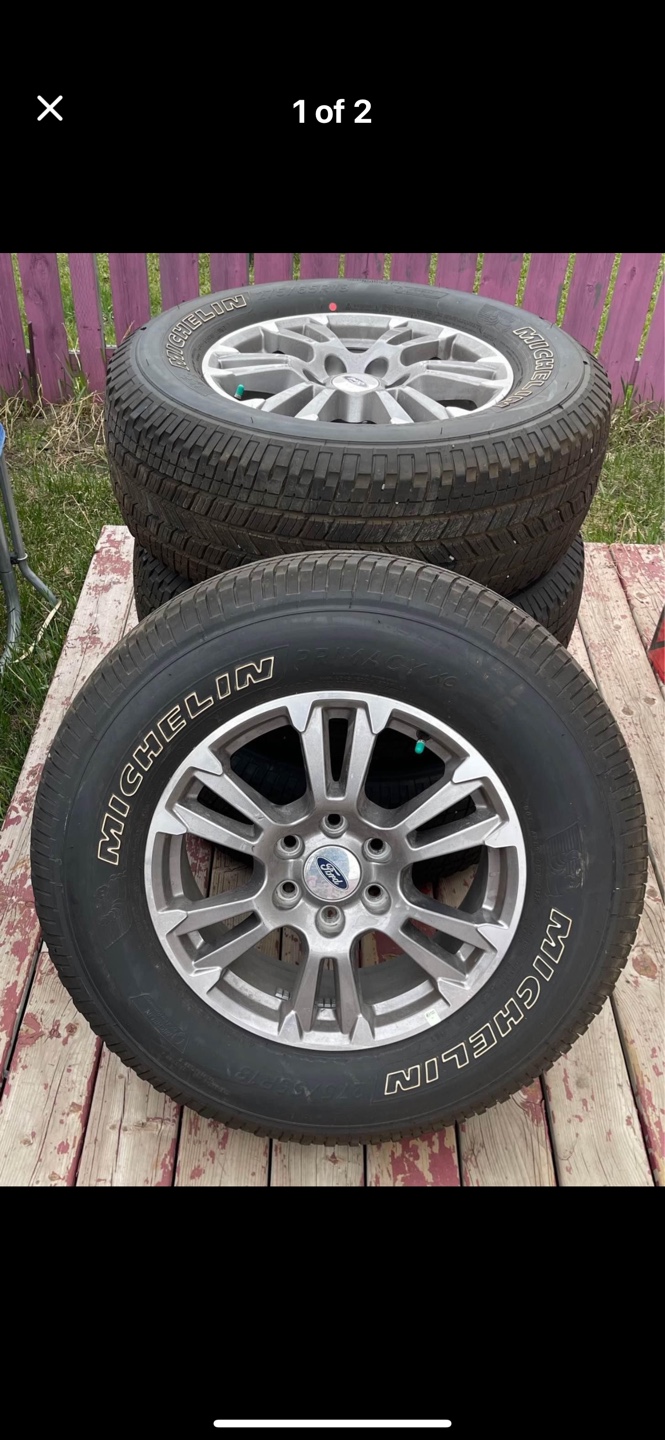 Ford F-150 Wheels and Michelin Tires - photo 2