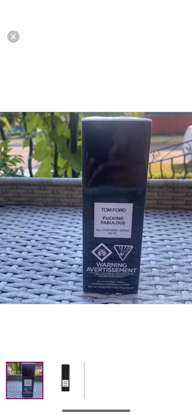 Brand New Tom Ford Fucking Fabulous Body Spray thumbnail