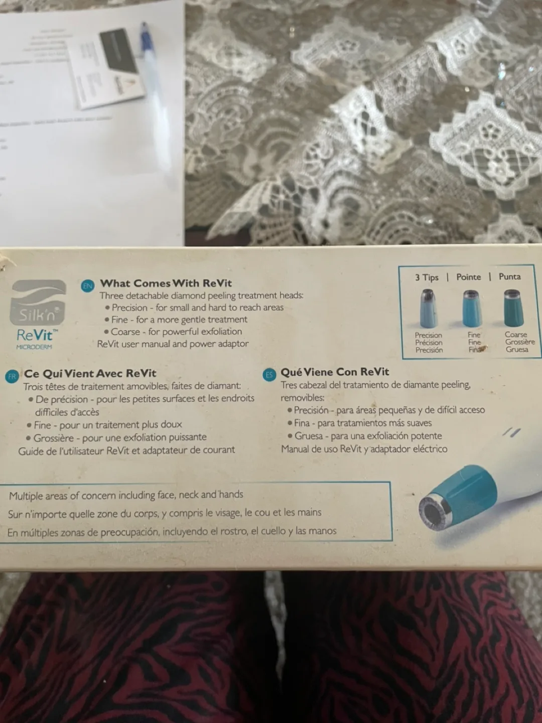 Silk'n Revit Microderm Diamond Peeling Device image indicator(3)