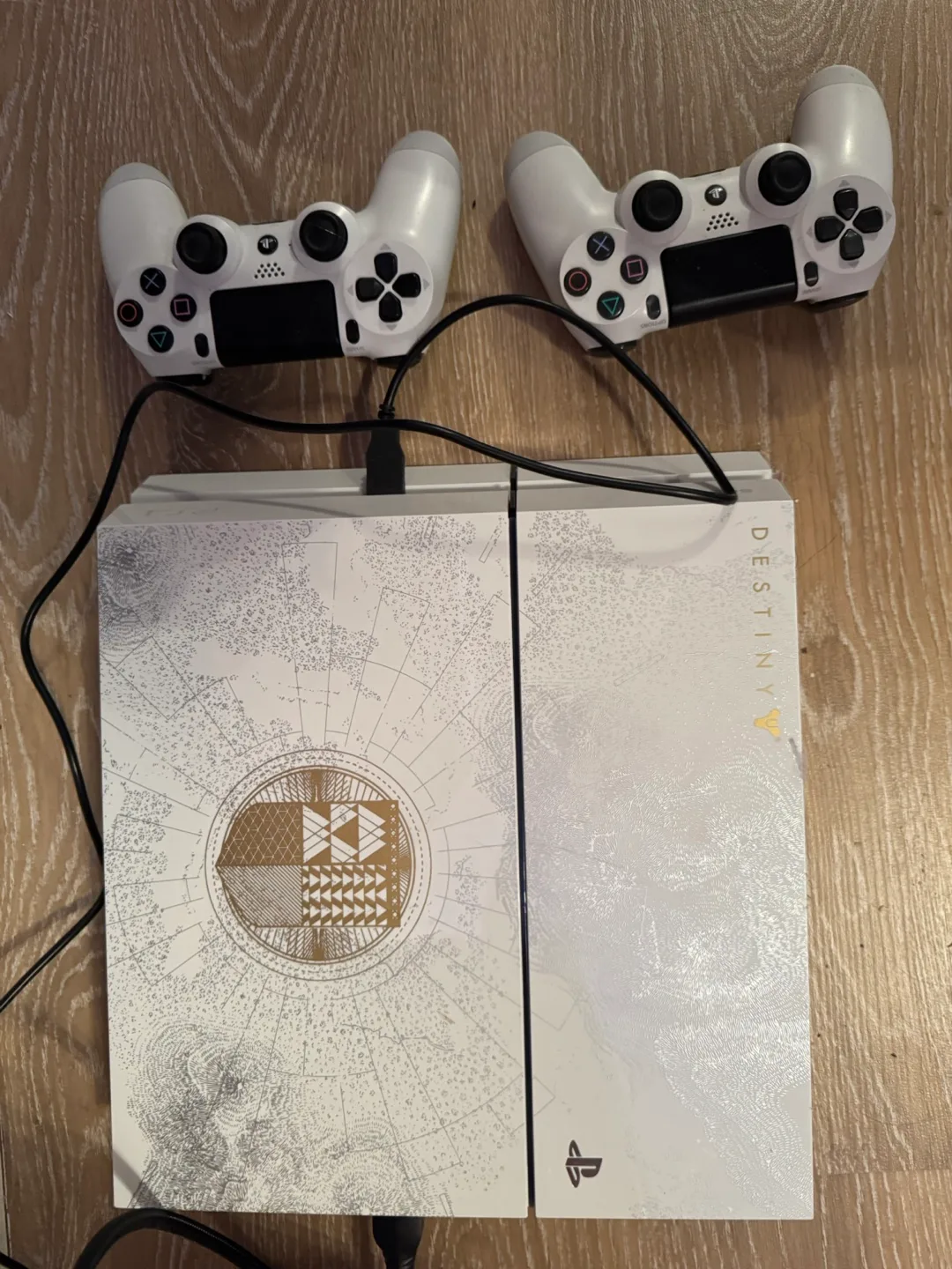 PS4 Destiny Limited Edition Console with Two Controllers