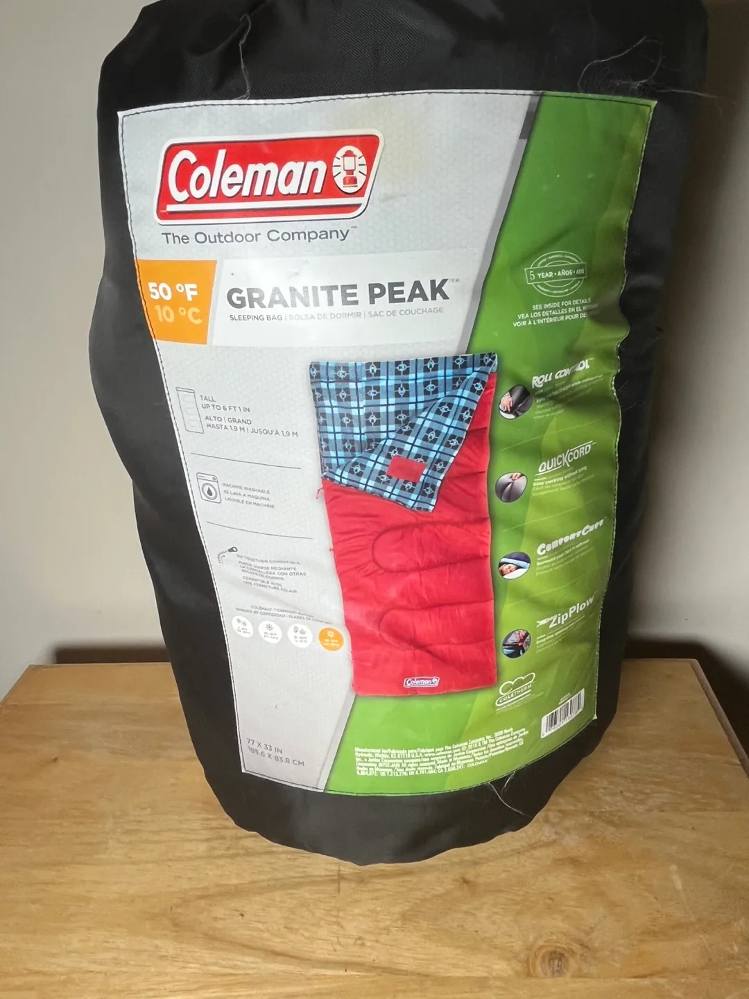 Coleman Granite Peak 50°F Sleeping Bag image indicator(3)