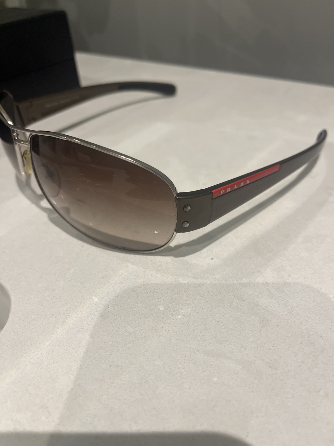 Prada Aviator Sunglasses with Case - photo 5