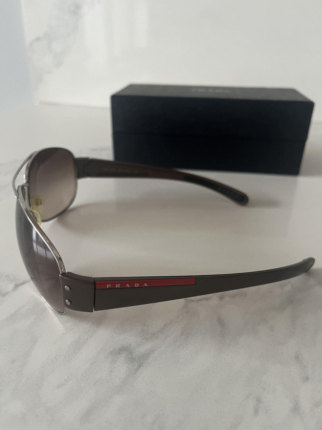 Prada Aviator Sunglasses with Case - photo 3