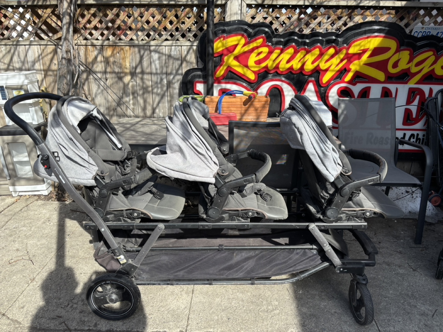 Peg Perego Triple Stroller