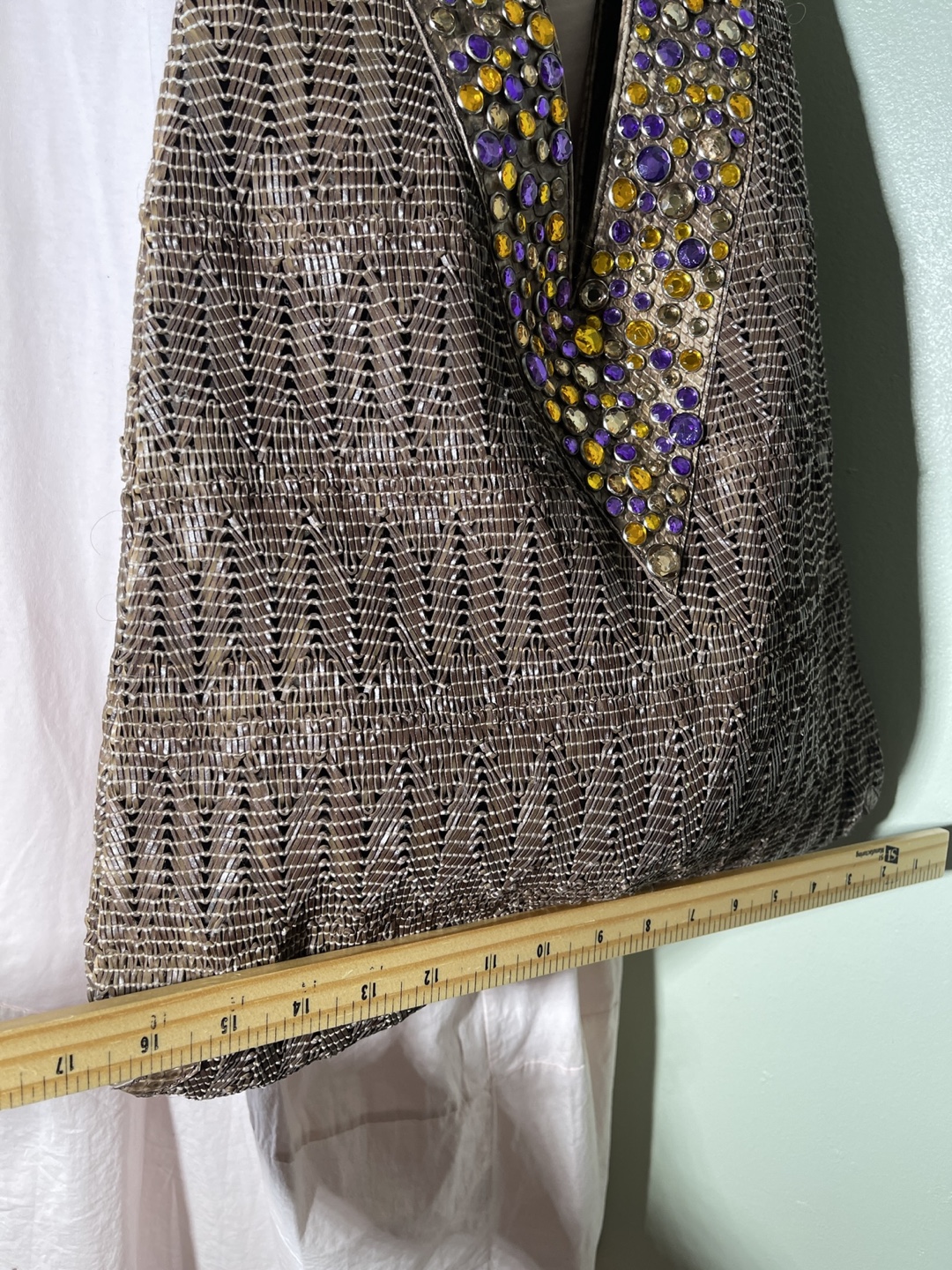 Gorgeous Beaded Shoulder Bag - photo 2