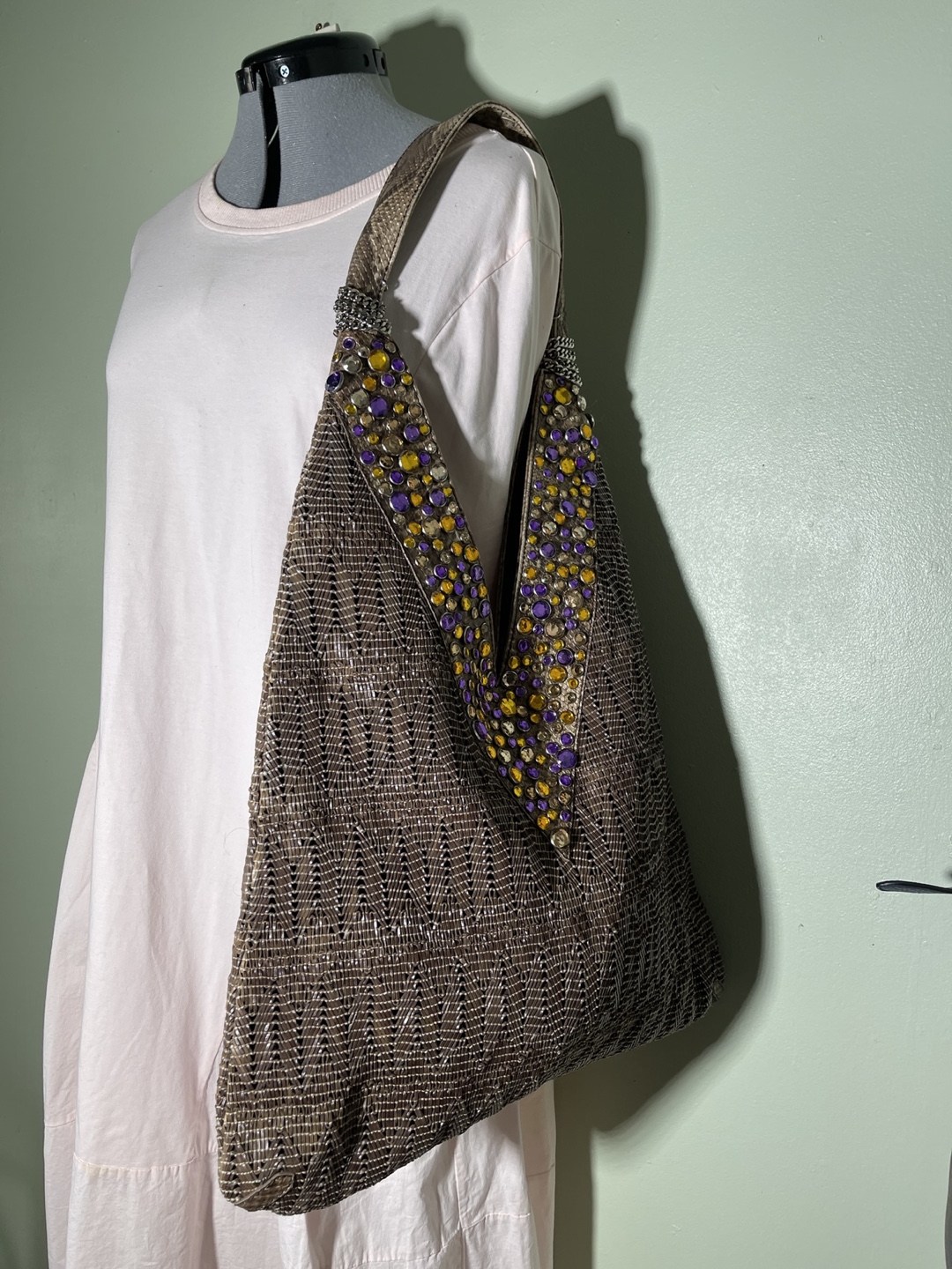 Gorgeous Beaded Shoulder Bag