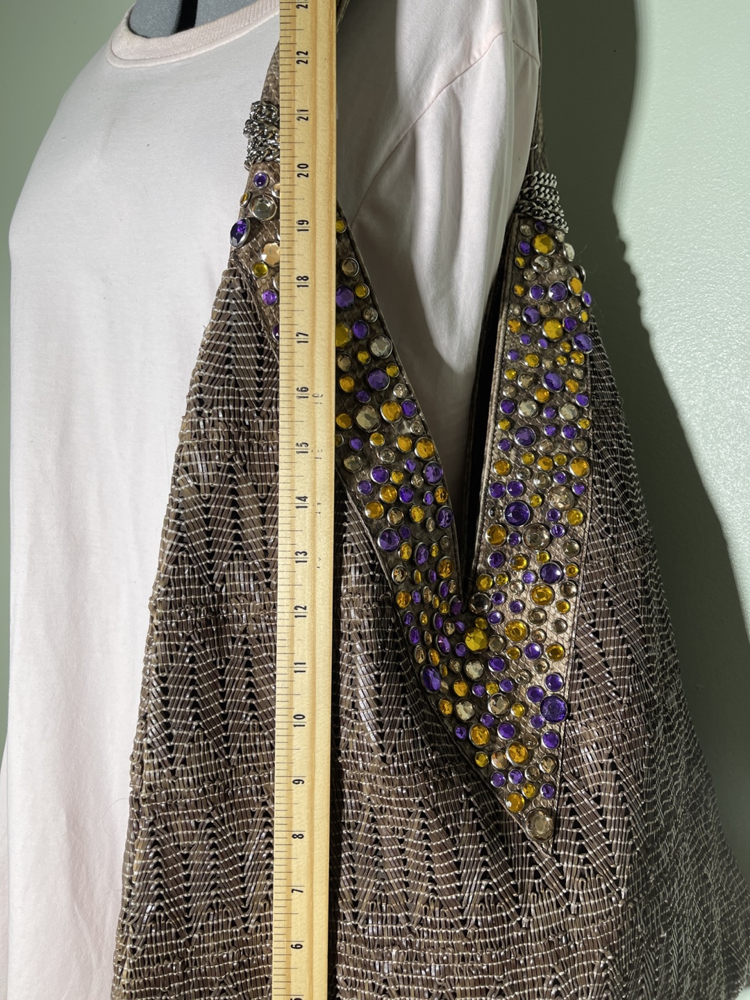 Gorgeous Beaded Shoulder Bag - photo 3
