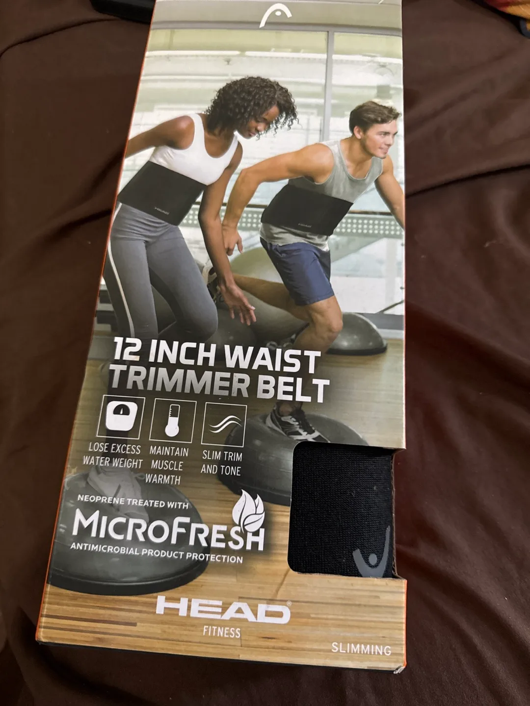 HEAD Fitness 12 Inch Waist Trimmer Belt thumbnail