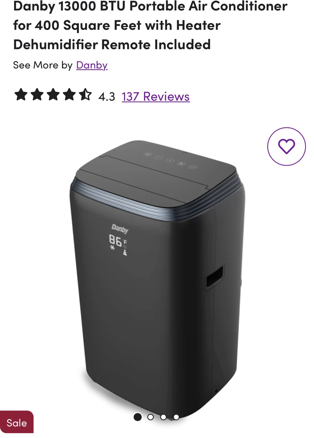 Danby Portable Air Conditioner - photo 3