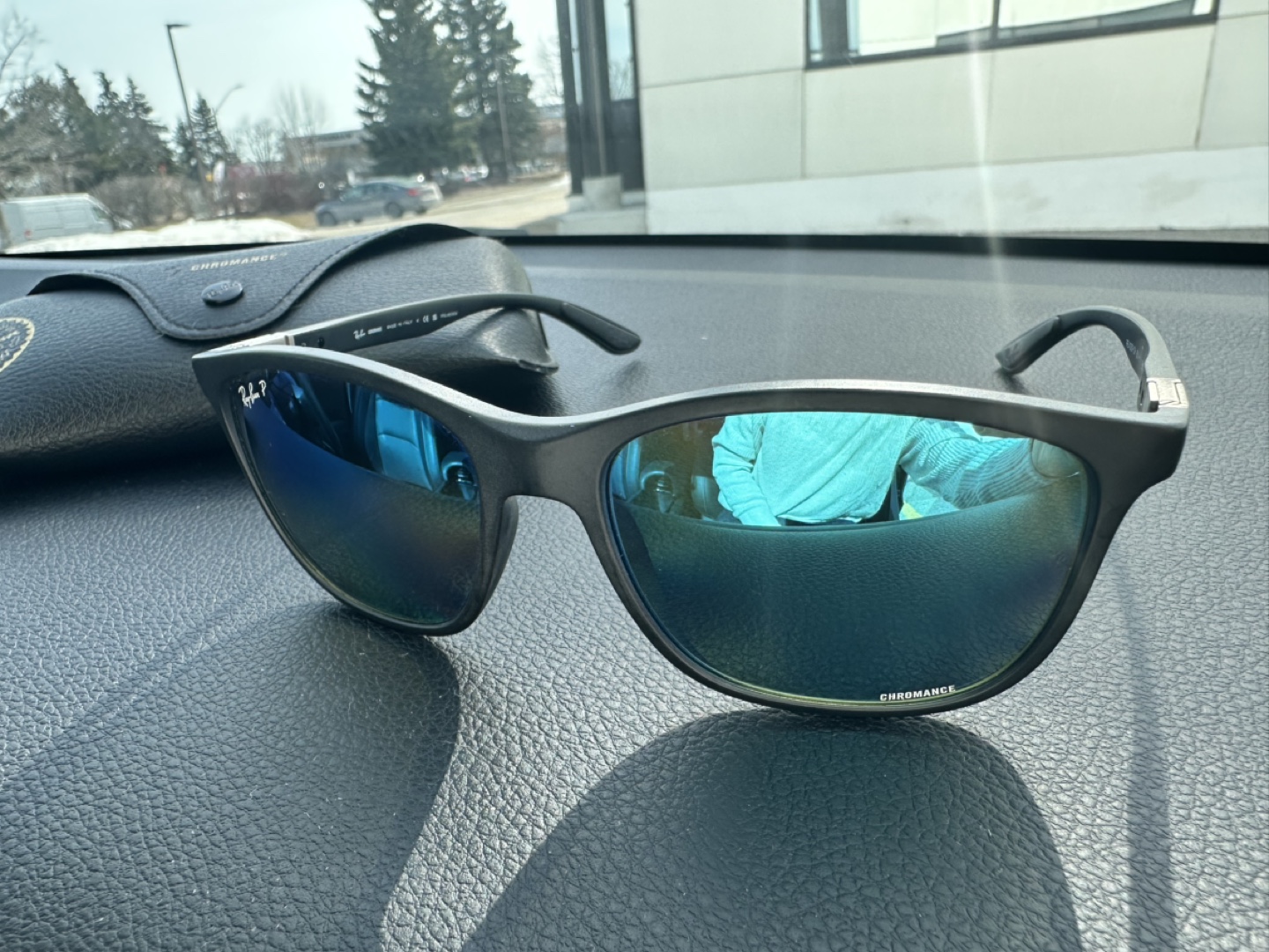 Ray-Ban RB4330-CH Sunglasses - polarised, Blue Chromance Lenses - photo 2